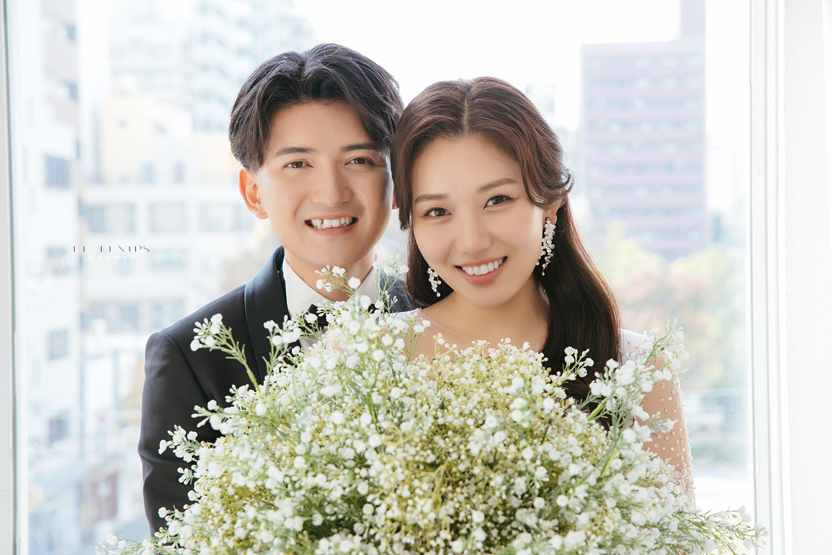 haru | 東京花嫁 | 人物にフォーカスした韓国スタジオを求めて…♡自然光が引き出すお2人の美しさ