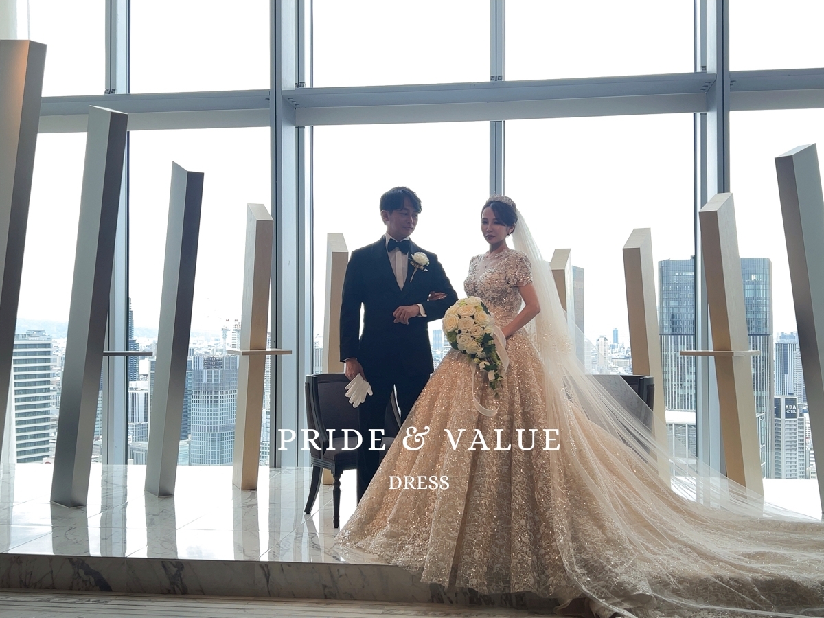 Pride & Value Dress | 大阪花嫁♡ | 他では無かった圧巻の韓国 