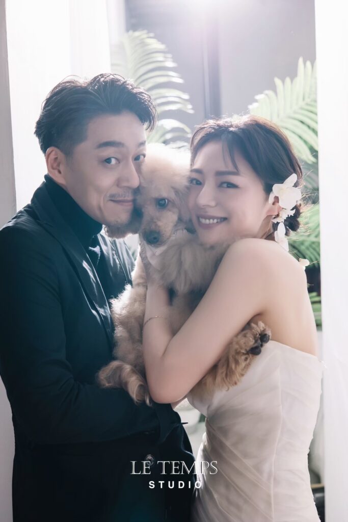 愛犬と一緒に撮る韓国フォト撮影