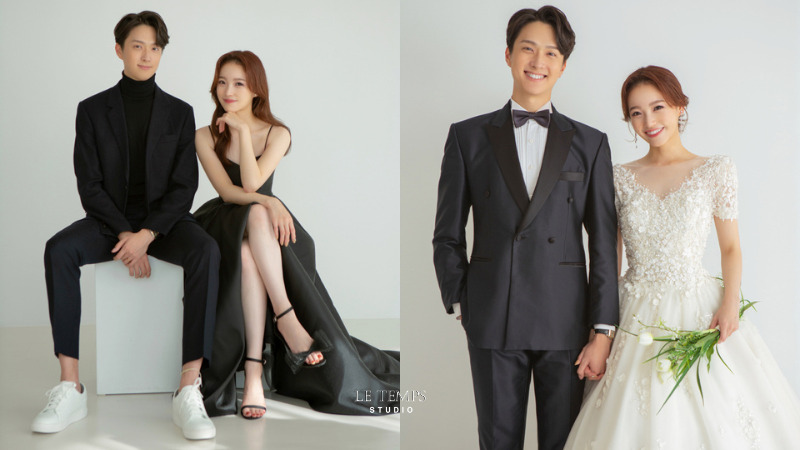 新品大人気韓国 ウェディングドレス 黒 ブラック 前撮り 結婚式 ワンピース