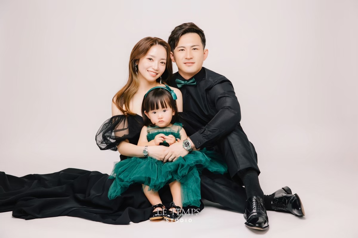 IYAGI | 京都花嫁 |ブラックドレスを追加した韓国フォトウェディング | 家族撮影はリンクコーデ♡