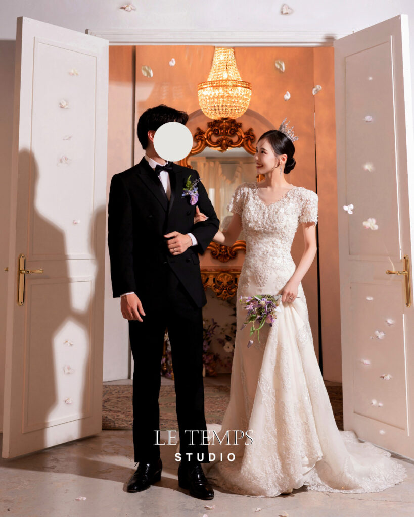 新郎新婦退場