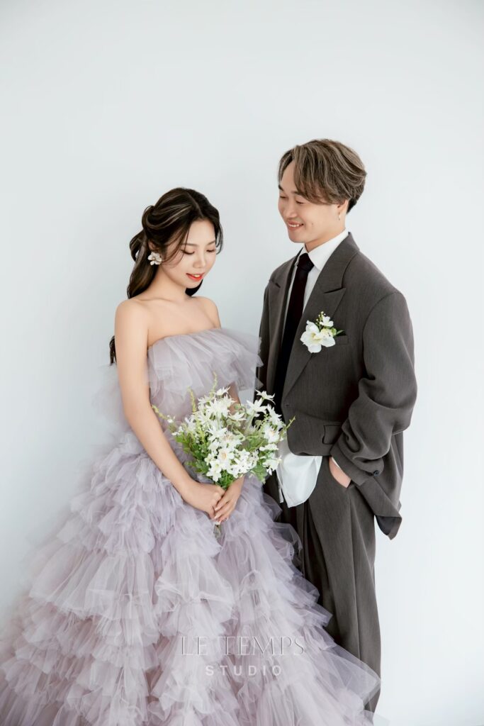 パープルドレス