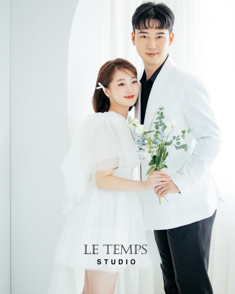 Studio Le Tempsの韓国フォトウェディングコーディネート