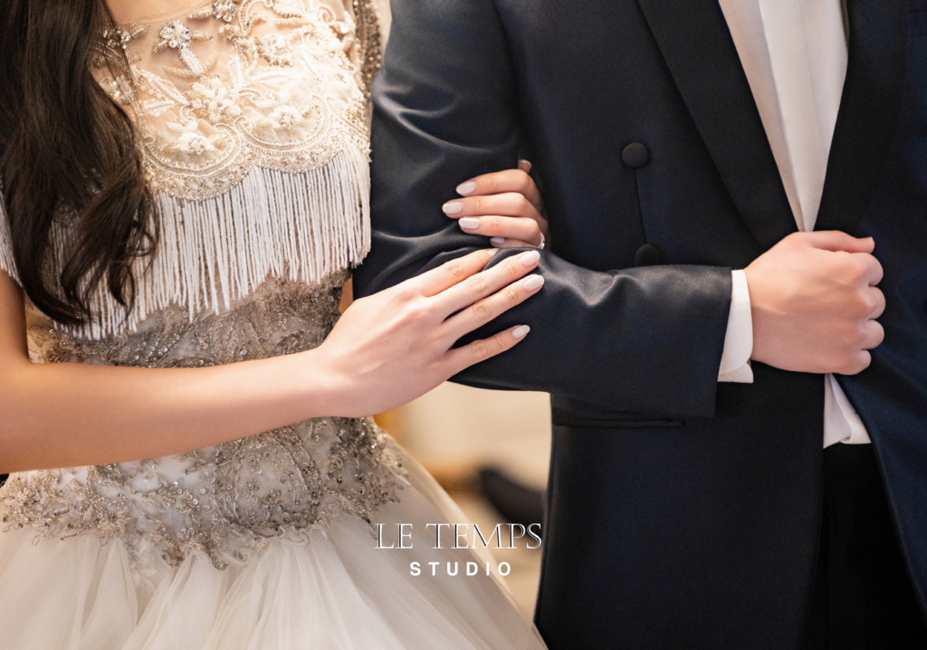 韓国フォトウェディングで撮影する新郎新婦